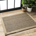 Seagrass Squares Rug Natural fiber tatami seagrass straw mat Manufactory